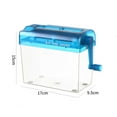 thumbnail image 2 of LCXmlly Non electric Shredder Manual Shredder Portable, Large Capacity, Clear Visible, slip Mini Hand Cutting Shredding Tool (1 Pc), 2 of 8
