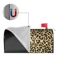 thumbnail image 2 of Vsdgher Leopard Print Mailbox Cover Magnetic Mailbox Wraps Post Letter Box Cover for Garden Yard Home Decor 2 Sizes-25.5x21 in, 2 of 8