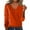 1030#Orange, variant on Women's Wool Blend Sweater Crew Neck Lightweight Pullover Long Sleeve Fall Tops Business Casual Outfits 2025 Fashion
