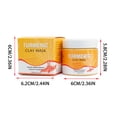 thumbnail image 3 of Mascarilla facial HUOGUO, lodo nutritivo de arcilla de cúrcuma, 120 ml, 3 of 5