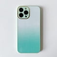 thumbnail image 2 of TECH CIRCLE Luxury Case Gradient Bling Sparkle Glitter Diamond Shiny Ultra Slim Case for Girls Women Camera Protection Soft TPU Bumper  Silicone Case For iPhone 12 Pro Max,Green, 2 of 6
