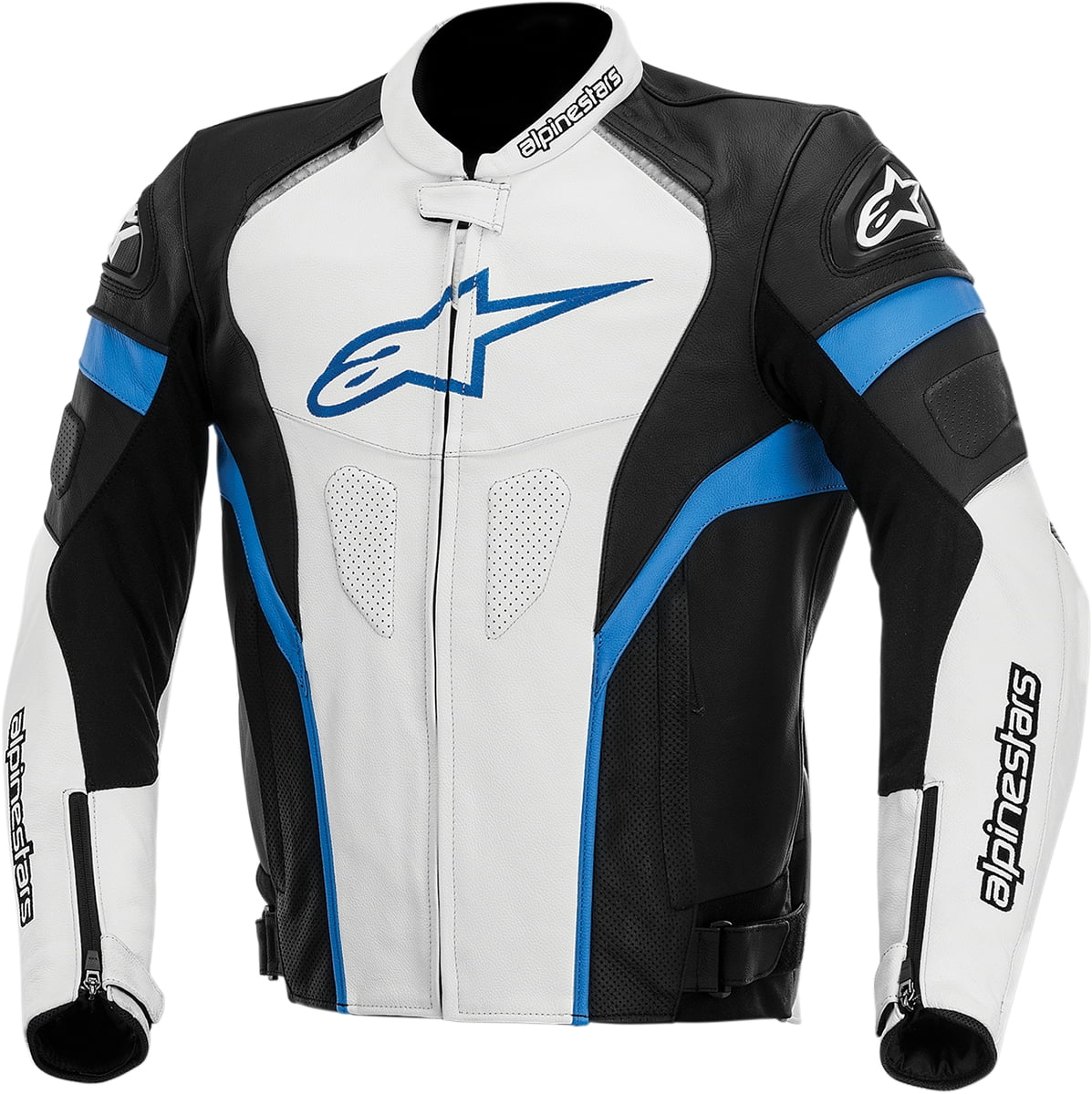 Alpinestars GP Plus R Leather Jacket Black/White/Blue 52