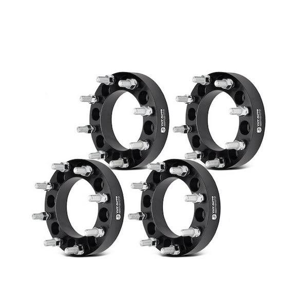 Wheel Spacer Kit 4 - Compatible with 2002, 2004, 2006, 2008, 2010 Chevy Silverado 2500 HD