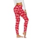 thumbnail image 1 of WILLBEST Leggings de Moda Para Mujer, Cintura Alta, Estampado Floral, Pantalones de Yoga Para Correr, Fitness, Ropa Informal Para Navidad y Uso Diario. Extra Grande, 1 of 5