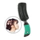 thumbnail image 3 of Cepillo para el cabello, desenredante, masajeador del cuero cabelludo, peine para el cabello, cepillo acolchado para el cabello, evita enredos Verde, 3 of 5