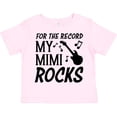 thumbnail image 3 of Inktastic For the Record My Mimi Rocks Boys or Girls Toddler T-Shirt, 3 of 5