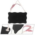 thumbnail image 4 of Wood Crafts Double-sided Blackboard Registration Message Small Blackboard Mini Home Decoration Welcome Door, 4 of 4