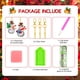 thumbnail image 4 of Adornos de pintura de diamantes navideños Ferraycle 12 piezas, 4 of 6