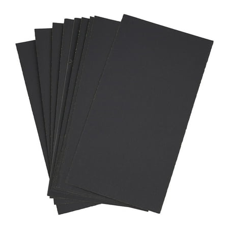 

10Pc Sandpaper Wet / Dry 3In*5-1/2In 600/800/1000/1200/1500/2000/2500Grit 600Grit