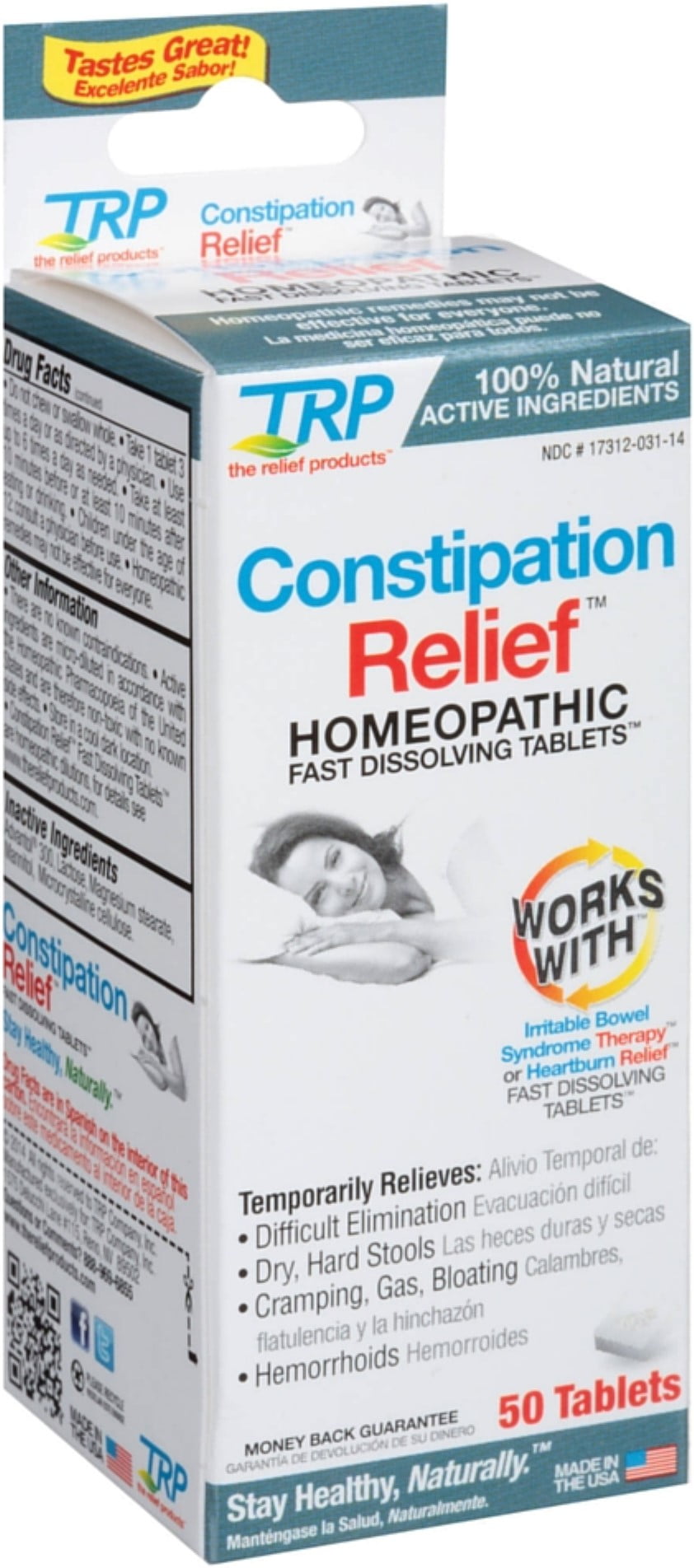 The Relief Products Constipation Relief Homeopathic Fast