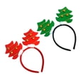 thumbnail image 3 of FOMIYES Christmas Tree Bell Headband Assorted Colors Soft Lint for Decor 2Pcs, 3 of 8