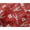 thumbnail image 4 of oneOone Silk Tabby Fabric Arrow Sign & Check Kasuri Decor Fabric Printed BTY 42 Inch Wide, 4 of 4