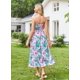 thumbnail image 3 of Vestido Grace Karin Summer Boho con tirantes finos y estampado floral M, 3 of 7
