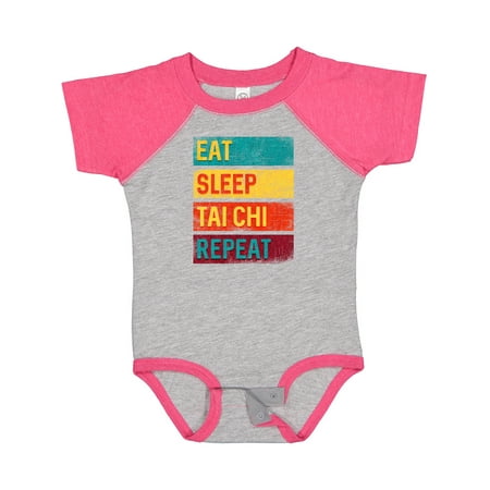 

Inktastic Martial Arts Eat Sleep Tai Chi Repeat Boys or Girls Baby Bodysuit