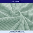 thumbnail image 4 of 2024 Solid Print Polyester Loveseat Slipcover  Chocolate, 4 of 6
