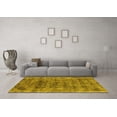 thumbnail image 3 of Ahgly Company Indoor Rectangle Oriental Yellow Industrial Area Rugs, 7' x 9', 3 of 4