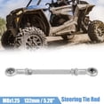 thumbnail image 2 of Unique Bargains 2 Pcs M8 80mm Tige de Direction Réglable Rotule pour 49cc ATV Électrique Go Kart Direction Colonne Suspension, 2 of 6