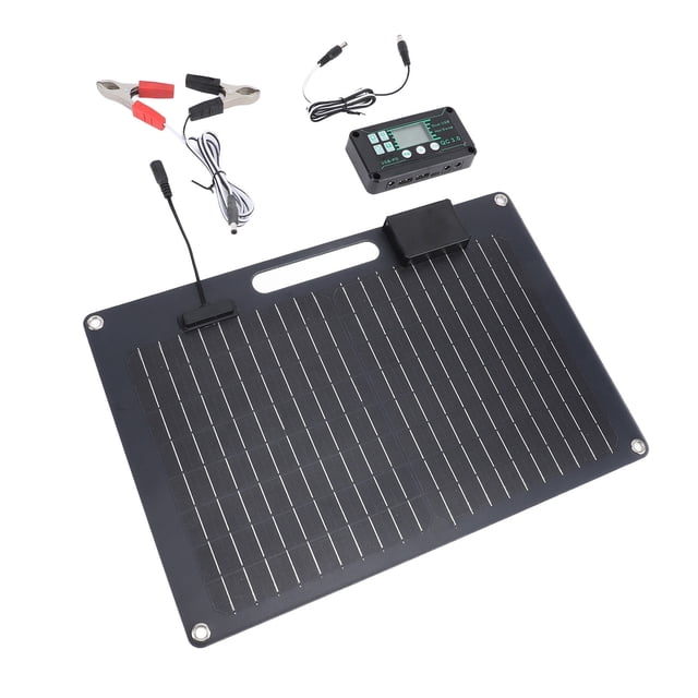 Kit De Controlador De Carga Solar ANGGREK 12 V 24 V Regulador USB Dual