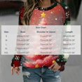 thumbnail image 3 of Enjoytime Christmas Sweatshirt for Women Print Crewneck Long Sleeve Pullover Tops Xmas Holiday Casual Sweatshirts, 3 of 5