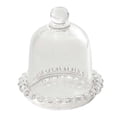 thumbnail image 3 of Glass Round Cake Stand Clear Cake Display Tray for Birthday Party Restaurant L, 3 of 7