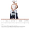 thumbnail image 4 of Blusa sin mangas de verano sin tirantes con dobladillo irregular para mujer para uso diario, 4 of 8