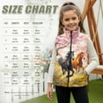 thumbnail image 7 of Pzuqiu Horse Kid Outerwear Vest Size 5-6 Polyester Warm Zipper Winter Sleeveless Jacket with Pockets Lightweight Comfortable Fall Outerwear Versatile Soft for Teen Girls Trendy, 7 of 7