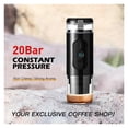 thumbnail image 3 of Portable Coffee Maker Travel Coffee Machine Compatible With Capsule And Coffee Powder USB Charging For Outdoor Car Office ,RV, Hiking, Office, 3 of 6