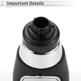 thumbnail image 5 of Unique Bargains Shift Knob 6 Speed Manual Stick Shifter Knob for Ford Focus MK2 FL 08-11 Plastic Black Silver Tone Red, 5 of 7