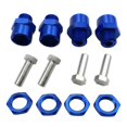 thumbnail image 1 of kusrkot 4PCS 12mm à 17mm Roue Hexagonale Adaptateur Conversion Bleu pour 1:10 HSP RC Voiture Bleu Foncé, 1 of 5