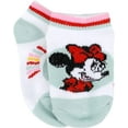 thumbnail image 2 of Disney Baby Girls' Minnie Mouse 5 Pack Socks (Shoe Size 4-7), 2 of 6