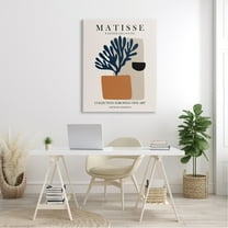 Stupell Industries Geometric Shapes Floral Botanicals Neutral Matisse Design Canvas Wall Art, 36 x 48, Design by Ros Ruseva