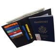 thumbnail image 6 of New Leather Travel Passport Holder Wallet For Men and Women Unisex RFID Blocking, 6 of 18