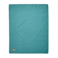 thumbnail image 5 of Donna Sharp Summer Surf Cotton Coastal Decorative Throw Blanket with Sea Turtle, 5 of 6