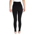 thumbnail image 5 of MUK LUKS Women's 2 Pair Jersey Fleece Lined Leggings, 2 Pack, Sizes S/M to 1X/2X, 5 of 11