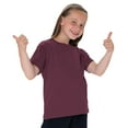 thumbnail image 2 of Jerzees Schoolgear Childrens Little Boys Classic Plain T-Shirt, 2 of 4