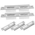 thumbnail image 3 of FONDOTIN 5Pcs Deadbolt Strike Plates for Home Improvement Silver, 3 of 8