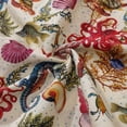 thumbnail image 6 of YIUME Men's Funky Hawaiian Shirt Marine Life Seahorse Octopus Print Button-down Tencel™, 6 of 8