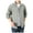 Light Gray, variant on Men's Lightweight Breathable Stand Collar Casual Jacket Long Sleeve Track Coat for Outdoor Sports and Daily Wear