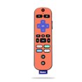 thumbnail image 3 of Skin Decal Wrap Compatible With Roku Ultra Sticker Design Solid Salmon, 3 of 6
