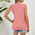 thumbnail image 4 of Timegard Womens Tank Tops Crewneck Comfy Solid Color Sleeveless Tee Shirts Casual Tunic Tops Summer, 4 of 6