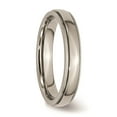 thumbnail image 4 of Titanium Grooved and Beaded Edge 4mm Polished Band Size: 9; for Adults and Teens; for Women and Men, 4 of 6