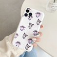 thumbnail image 1 of Phone Case for For Apple iphone 12 Pro Max 11 Mini Girls Anti-drop Cartoon Cinnamoroll Kuromi Hello Kitty Silicone Printed Cover ZR, 1 of 7