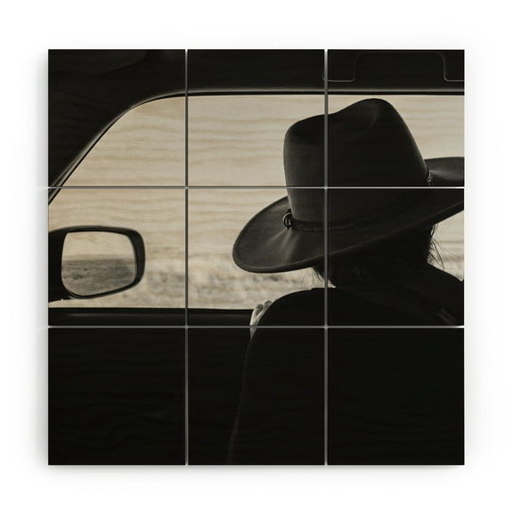 Society6 Bethany Young Photography West Texas Explorer Wood Wall Mural 3' x 3'