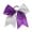 Dark Purple, variant on Lumistal 1PC Hair Scrunchies Gradient Sequins Bowknot Hair Bow Tie Mini Hair Tie Bows Elastic Ponytail Holder Hair Bands Hair Accessories for Teens Under 12 Years Old Blue One Size