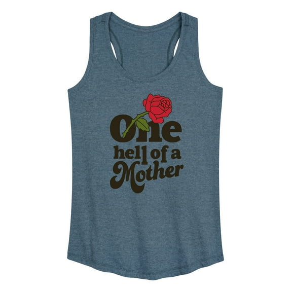 Instant Message - One Hell Of A Mother - Women's Racerback Tank Top