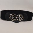 thumbnail image 4 of Elastic Belt For Women plus size For Retro Dress 12 colors Wide 6 CM, 4 of 4