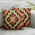 thumbnail image 3 of COMIO  Tribal Patterns Geometric Indian Native Western Southwest Pattern Ideas Vintage Indoor Decor Throw Pillow Cover Case, 3 of 5