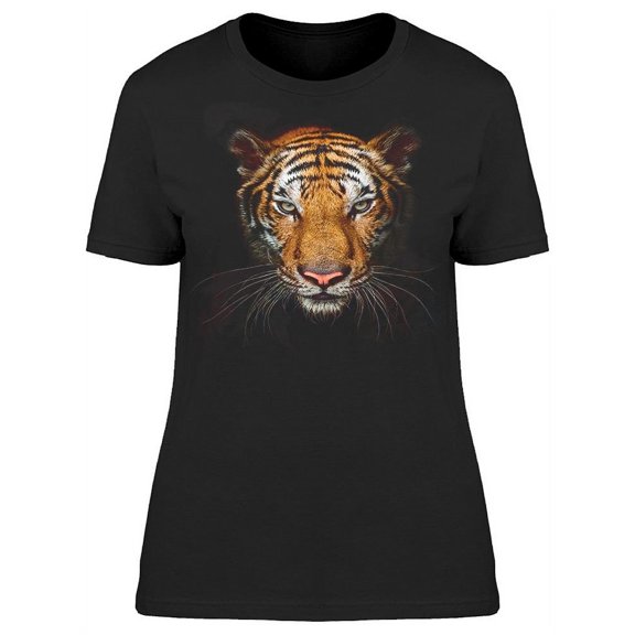 Tiger Action T-Shirt Women -Image by Shutterstock, Female Small