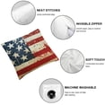 thumbnail image 4 of Pillow Covers American Flag Decorative Pillow Cases Cushion Case Home Decor for Sofa Couch Outdoor, 4 of 5