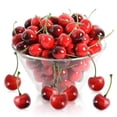 thumbnail image 1 of 100 cerezas artificiales, 50 cerezas rojas realistas, 50 cerezas rojas negras falsas, modelo de fruta falsa, casa, 1 of 5